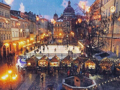 Справжня різдвяна казка. Зимова подорож до Львова