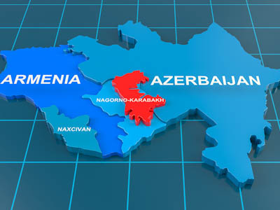 Інтерактивна карта Нагорного Карабаху